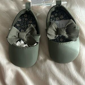 NEW, NEVER USED - Baby Girl Carters Flats